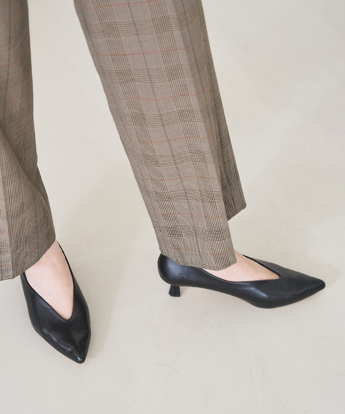 LE TALON(ルタロン)の「《追加》4.5cmポインテッドハイバンプパンプス(パンプス・レディース・ブラック系その他/ベージュ/ウッド・25cm/24.5cm/24cm/23.5cm/23cm/22.5cm/22cm/21.5/21/25.5cm)」の7枚目の写真