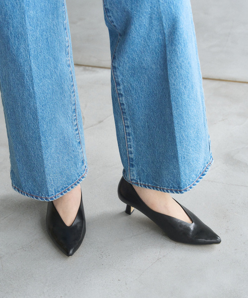 LE TALON(ルタロン)の「《追加》4.5cmポインテッドハイバンプパンプス(パンプス・レディース・ブラック系その他/ベージュ/ウッド・25cm/24.5cm/24cm/23.5cm/23cm/22.5cm/22cm/21.5/21/25.5cm)」の9枚目の写真