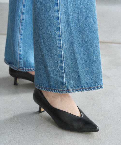 LE TALON(ルタロン)の「《追加》4.5cmポインテッドハイバンプパンプス(パンプス・レディース・ブラック系その他/ベージュ/ウッド・25cm/24.5cm/24cm/23.5cm/23cm/22.5cm/22cm/21.5/21/25.5cm)」の10枚目の写真