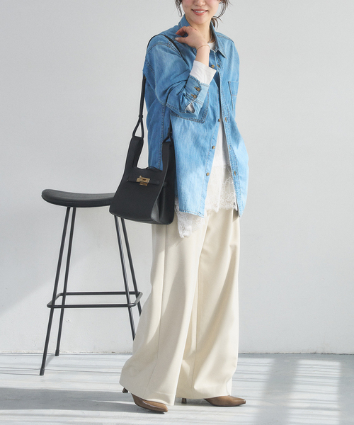 LE TALON(ルタロン)の「《追加》4.5cmポインテッドハイバンプパンプス(パンプス・レディース・ブラック系その他/ベージュ/ウッド・25cm/24.5cm/24cm/23.5cm/23cm/22.5cm/22cm/21.5/21/25.5cm)」の14枚目の写真