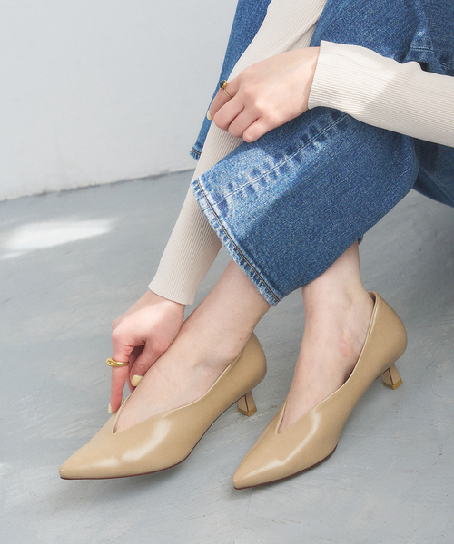 LE TALON(ルタロン)の「《追加》4.5cmポインテッドハイバンプパンプス(パンプス・レディース・ブラック系その他/ベージュ/ウッド・25cm/24.5cm/24cm/23.5cm/23cm/22.5cm/22cm/21.5/21/25.5cm)」の21枚目の写真