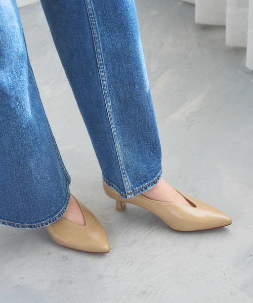 LE TALON(ルタロン)の「《追加》4.5cmポインテッドハイバンプパンプス(パンプス・レディース・ブラック系その他/ベージュ/ウッド・25cm/24.5cm/24cm/23.5cm/23cm/22.5cm/22cm/21.5/21/25.5cm)」の22枚目の写真