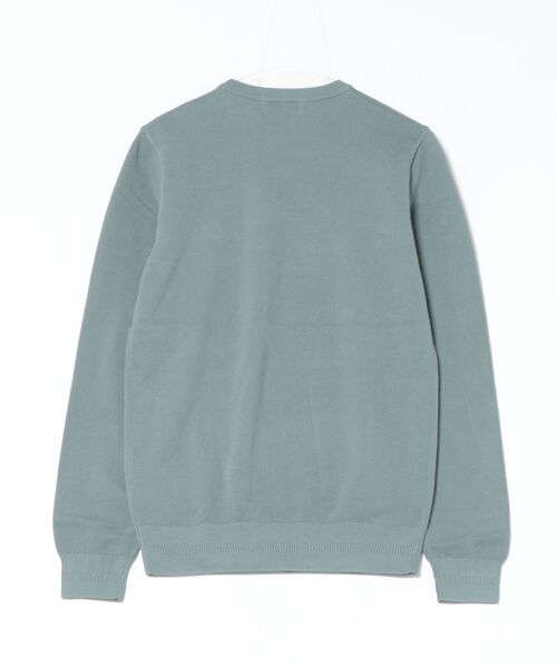 FRED PERRY(フレッドペリー)の「【FRED PERRY】PIQUE STITCH JUMPER K1309②(ニット/セーター・メンズ・セージグリーン/グレイッシュブルー/カーキ・S/M/L/XL)」の4枚目の写真