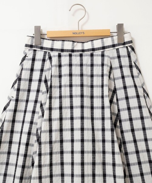 NOLLEY’S(ノーリーズ)の「ウォッシャブルフレアマキシスカート(スカート・レディース・グリーン/ホワイト系その他2・36/38)」の20枚目の写真