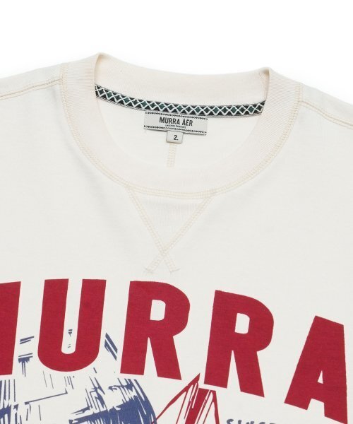 MURRA(ムラ)の「ラスティックムラロゴTシャツ_クリーム(Tシャツ/カットソー・メンズ・アイボリー・FREE)」の3枚目の写真