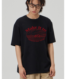 MAKEITTO（メイキット）の「[FRESH MILK] CREW NECK TEE_BLACK（Tシャツ/カットソー）」