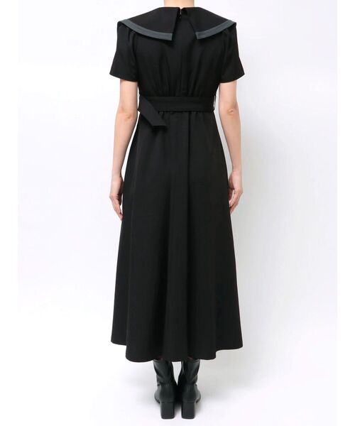 MERCURYDUO（マーキュリーデュオ）の「バイカラーハーフスリーブトレンチフレアワンピース（ワンピース・レディース・ミント/ベージュ/グレー/ブラック・SMALL/MEDIUM）」の13枚目の写真