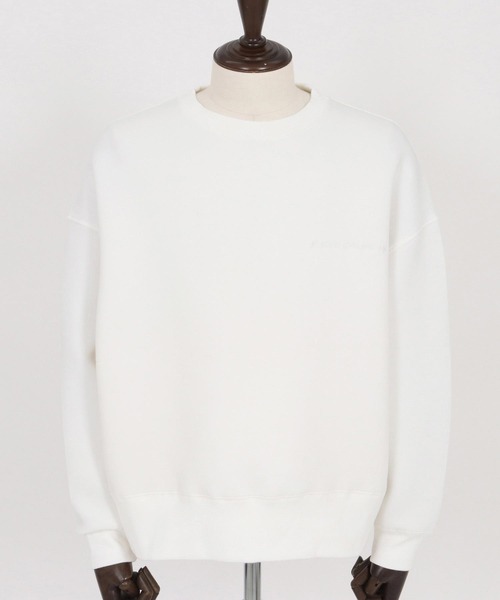 Jih Nunc（ジーヌンク）の「msw1834-ショート丈ポンチ刺繍プルオーバー(JIH-R1149)（スウェット・メンズ・ネイビー/ホワイト/ブラック・L/M/S）」の20枚目の写真