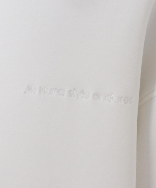 Jih Nunc（ジーヌンク）の「msw1834-ショート丈ポンチ刺繍プルオーバー(JIH-R1149)（スウェット・メンズ・ネイビー/ホワイト/ブラック・L/M/S）」の21枚目の写真