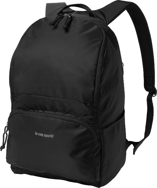 le coq sportif（ルコックスポルティフ）の「【ルコックスポルティフ】通勤通学/PC・タブレットポケット付バックパック(容量：約20L)（バックパック/リュック・メンズ・ベージュ/ブラック/グレー・F）」の5枚目の写真