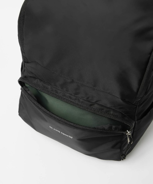 le coq sportif（ルコックスポルティフ）の「【ルコックスポルティフ】通勤通学/PC・タブレットポケット付バックパック(容量：約20L)（バックパック/リュック・メンズ・ベージュ/ブラック/グレー・F）」の13枚目の写真
