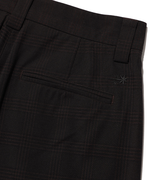NICE GHOST CLUB(ナイスゴーストクラブ)の「CHECK TAILORED SHORTS_BLACK(NG2EMUPA63A)(その他パンツ・レディース・ブラック・S/M/L)」の6枚目の写真