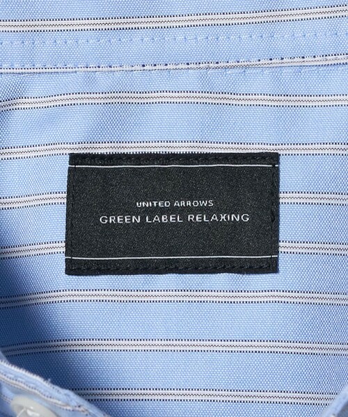 green label relaxing(グリーンレーベルリラクシング)の「W/R オックスフォード ボタンダウン 長袖 シャツ(シャツ/ブラウス・メンズ・ケリーグリーン/ライトピンク/ホワイト/コバルトブルー・S/XL/M/L)」の13枚目の写真