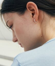 VERTE（ベフト）の「[925 silver] Deux.silver.131 / basic earring (2 size)（ピアス（両耳用））」