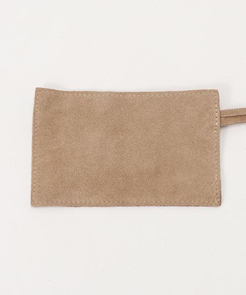 FRAMeWORK（フレームワーク）の「AULENTTI /オウレンティ 別注SUEDEMINI SHOULDER TOTE バッグ（ショルダーバッグ・レディース・イエロー/ネイビー/ベージュ・FREE）」の15枚目の写真