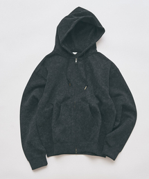 417 EDIFICE | スプレーダンボール ジップパーカー(パーカー)