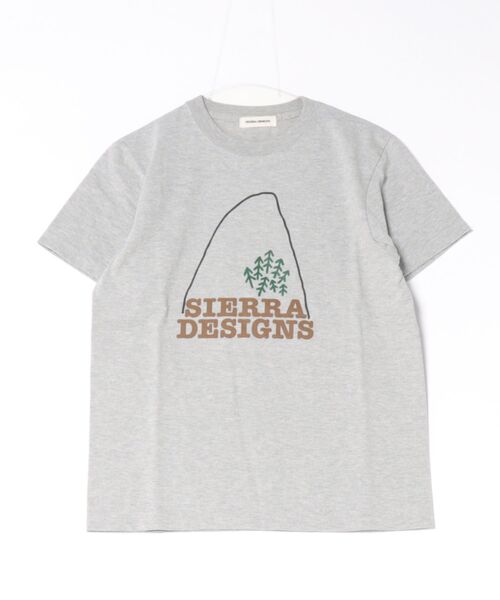 SIERRA DESIGNS(シェラデザイン)の「2026年新作【SIERRA DESIGINS】CLASSIC LOGO TEE(Tシャツ/カットソー・メンズ・グレー/ホワイト・X-LARGE/LARGE/MEDIUM/SMALL)」の4枚目の写真