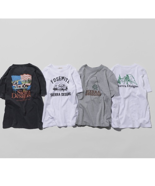 SIERRA DESIGNS(シェラデザイン)の「2026年新作【SIERRA DESIGINS】CLASSIC LOGO TEE(Tシャツ/カットソー・メンズ・グレー/ホワイト・X-LARGE/LARGE/MEDIUM/SMALL)」の7枚目の写真