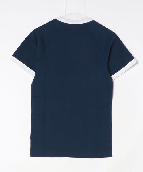 adidas（アディダス）の「スリーストライプス スリム リンガー Tシャツ / アディダスオリジナルス adidas Originals（Tシャツ/カットソー・メンズ・ブルー/ブラック/ホワイト・X-LARGE/LARGE/3XL/XX-LARGE/X-SMALL/SMALL/MEDIUM/XX-SMALL）」の18枚目の写真