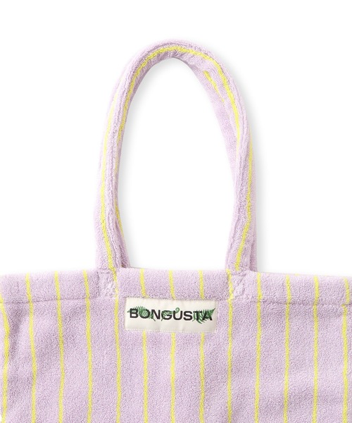 SALON adam et rope'（サロン アダム エ ロペ）の「【BONGUSTA（ボングスタ）】naram トートバッグ（トートバッグ・レディース・パープル系その他/ピンク系その他2/イエロー系その他3/ベージュ系その他3・FREE）」の11枚目の写真