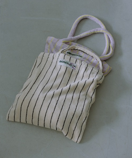 SALON adam et rope'(サロン アダム エ ロペ)の「【BONGUSTA(ボングスタ)】naram トートバッグ(トートバッグ・レディース・パープル系その他/ピンク系その他2/イエロー系その他3/ベージュ系その他3・FREE)」の6枚目の写真