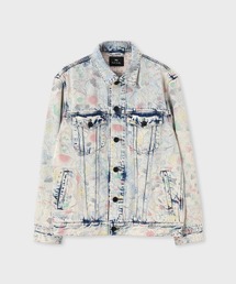 PS Paul Smith（ピーエスポールスミス）の「"Bleach Denim Floral" デニムジャケット / 162100 459Y（デニムジャケット）」