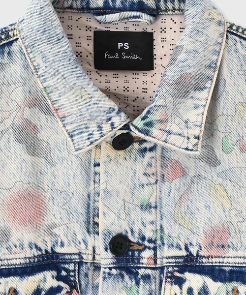 Bleach Denim Floral' デニムジャケット / 162100 459Y（デニム