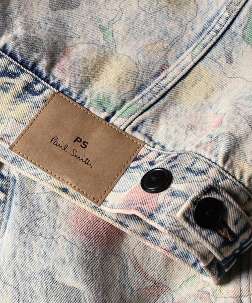 Bleach Denim Floral' デニムジャケット / 162100 459Y（デニム