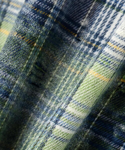 DANKE SCHON(ダンケシェーン)の「【WEB&DEPOT限定】DankeSchon/ダンケシェーン/DAMAGE WORK SHIRTS(シャツ/ブラウス・レディース・レッド/モスグリーン/ネイビー・L/M/XL)」の18枚目の写真