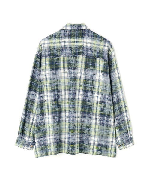 DANKE SCHON(ダンケシェーン)の「【WEB&DEPOT限定】DankeSchon/ダンケシェーン/DAMAGE WORK SHIRTS(シャツ/ブラウス・レディース・レッド/モスグリーン/ネイビー・L/M/XL)」の4枚目の写真