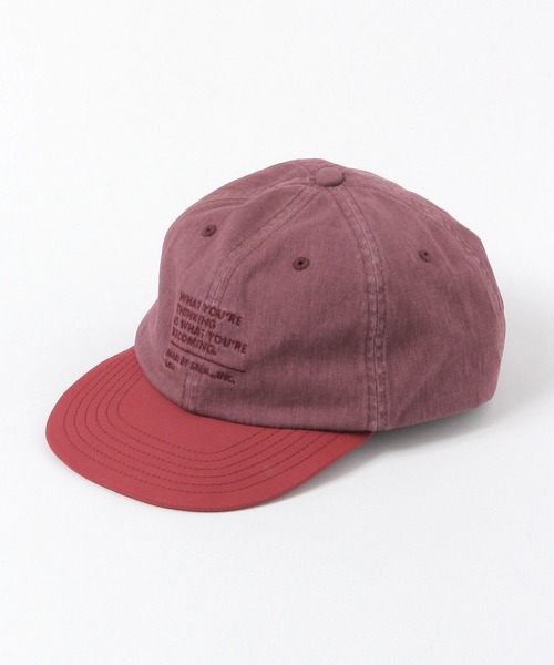 GEORGE'S(ジョージズ)の「ピグメントロゴCAP(キャップ・メンズ・ネイビー/レッド/ブラック・FREE)」の2枚目の写真