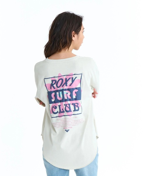 ROXY（ロキシー）の「ROXY ウィメンズ ALL NEED IN LIFE ロンT 【2026年春夏モデル】/ロキシーフラワーモチーフバックプリントラウンドヘム長袖ロンT（Tシャツ/カットソー・レディース・ベージュ/ブラック/ナチュラル/グレー・SMALL/LARGE/MEDIUM）」の17枚目の写真