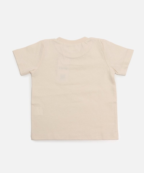 chil2(チルツー)の「綿100% 無地 半袖Tシャツ(Tシャツ/カットソー・キッズ・ブラック/スモークピンク/チャコールグレー/クリーム/ブルー/ミント/ネイビー/イエロー/ホワイト/レッド/カーキ/ベージュ/ブラウン/オートミール/グレイッシュブルー/オレンジ/ラベンダー/サックスブルー/ライトイエロー/グリーン・80cm/90cm/100cm/110cm/120cm/130cm/140cm/150cm/160cm)」の22枚目の写真