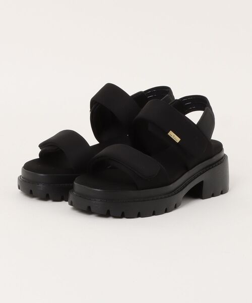 LANVIN en Bleu(ランバンオンブルー)の「トラックソールパデットストラップサンダル(サンダル・レディース・ライトグレー/カーキ/ブラック・S(22.5cm)/L(24.5cm)/M(23.5cm))」の2枚目の写真