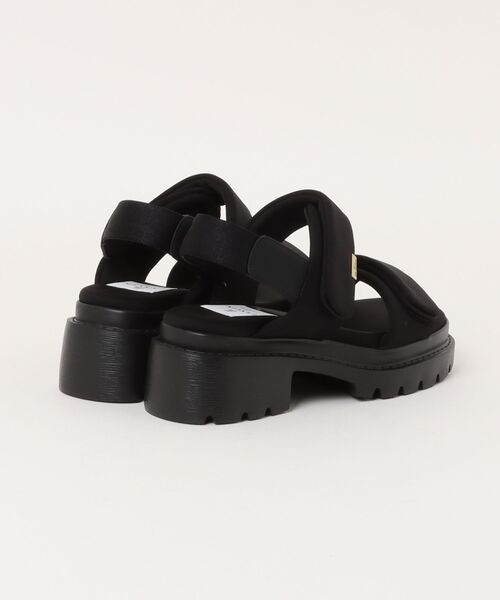LANVIN en Bleu(ランバンオンブルー)の「トラックソールパデットストラップサンダル(サンダル・レディース・ライトグレー/カーキ/ブラック・S(22.5cm)/L(24.5cm)/M(23.5cm))」の4枚目の写真