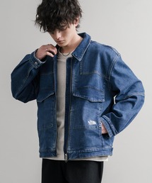 THE NORTH FACE(�U�m�[�X�t�F�C�X)�̓��{���W�J���f�� WHITE LABEL THE NORTH FACE DENIM TRUCKER JACKET  �����|�C���g���S�h�J���[�N�f�j���W���P�b�g(�f�j���W���P�b�g)