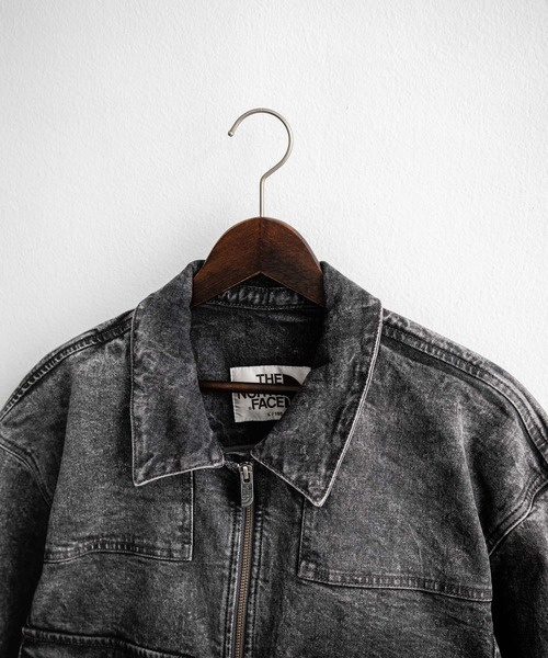 日本未展開モデル WHITE LABEL THE NORTH FACE DENIM TRUCKER JACKET