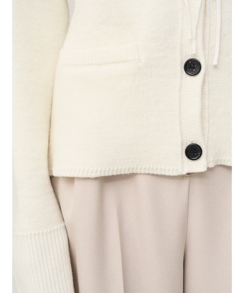 SNIDEL(スナイデル)の「バテンレースカラーニットカーディガン(カーディガン/ボレロ・レディース・グレー/オフホワイト/その他・F)」の14枚目の写真