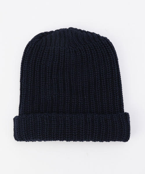 SHIPS（シップス）の「SA: アメリカ製 コットン ニットキャップ（ニットキャップ/ビーニー・メンズ・ブラック/ワイン/ネイビー・ONE SIZE）」の4枚目の写真