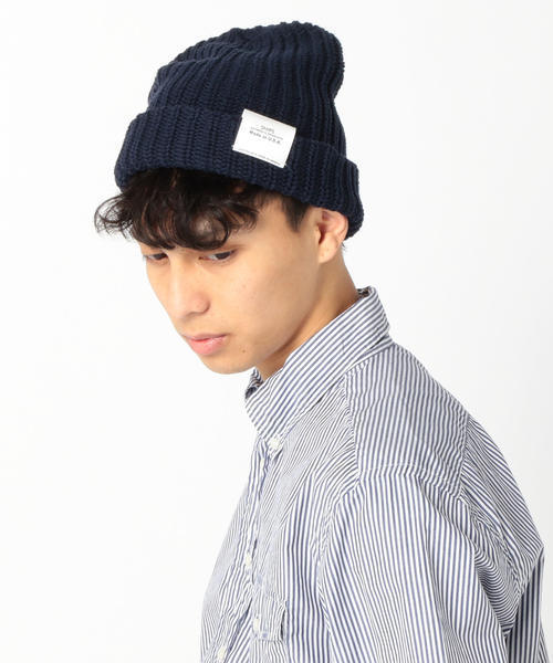 SHIPS（シップス）の「SA: アメリカ製 コットン ニットキャップ（ニットキャップ/ビーニー・メンズ・ブラック/ワイン/ネイビー・ONE SIZE）」の7枚目の写真