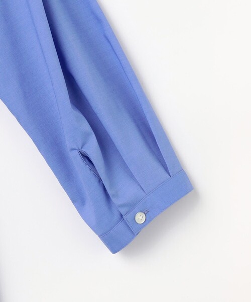 J.PRESS(ジェイプレス)の「【WEB限定】SOFT TC ストレッチ シャツ ワンピース(ワンピース・レディース・ブルー系・11/9)」の7枚目の写真