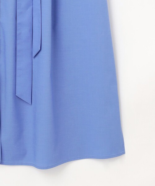 J.PRESS(ジェイプレス)の「【WEB限定】SOFT TC ストレッチ シャツ ワンピース(ワンピース・レディース・ブルー系・11/9)」の9枚目の写真