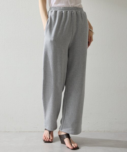 Whim Gazette（ウィムガゼット）の「2way裏毛パンツ（スウェットパンツ・レディース・グレー/ホワイト系その他・FREE）」の2枚目の写真