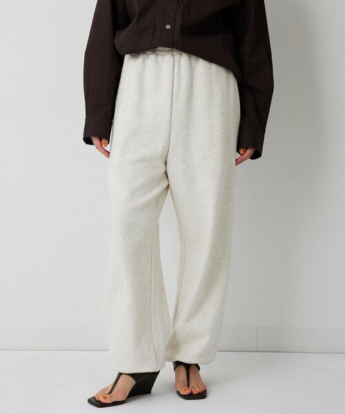 Whim Gazette（ウィムガゼット）の「2way裏毛パンツ（スウェットパンツ・レディース・グレー/ホワイト系その他・FREE）」の8枚目の写真