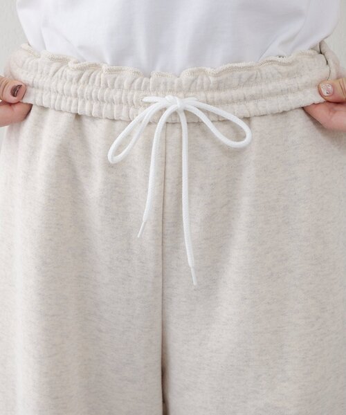 Whim Gazette（ウィムガゼット）の「2way裏毛パンツ（スウェットパンツ・レディース・グレー/ホワイト系その他・FREE）」の20枚目の写真