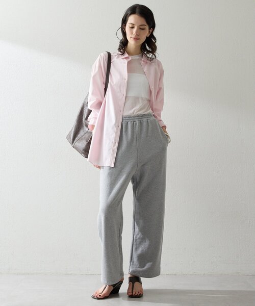 Whim Gazette（ウィムガゼット）の「2way裏毛パンツ（スウェットパンツ・レディース・グレー/ホワイト系その他・FREE）」の15枚目の写真