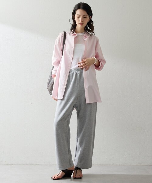 Whim Gazette（ウィムガゼット）の「2way裏毛パンツ（スウェットパンツ・レディース・グレー/ホワイト系その他・FREE）」の10枚目の写真