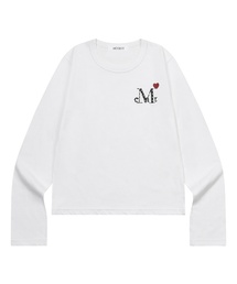 ラブリッツミニハートロゴ長袖Tシャツ(2カラー)