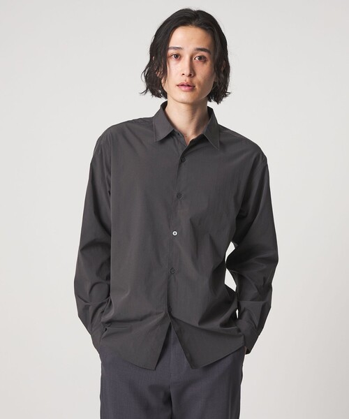 A DAY IN THE LIFE UNITED ARROWS(アデイインザライフユナイテッドアローズ)の「ライトワッシャー ポプリン リラックスレギュラーカラーシャツ<A DAY IN THE LIFE>(シャツ/ブラウス・メンズ・ライトブルー/ダークグレー/ホワイト・M/L)」の3枚目の写真
