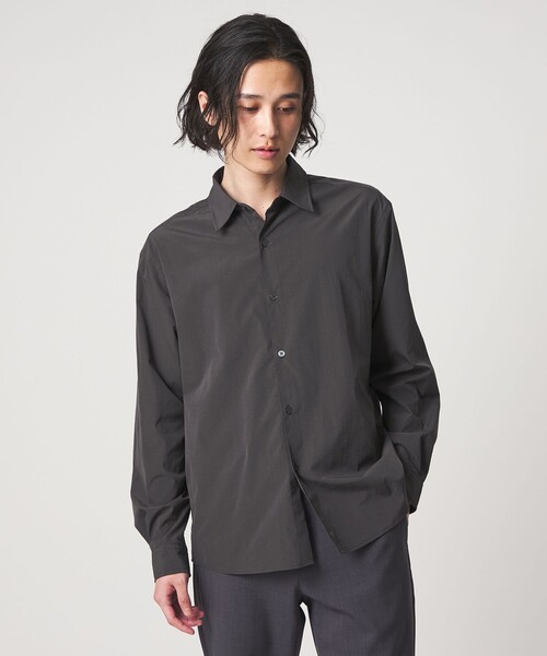 A DAY IN THE LIFE UNITED ARROWS(アデイインザライフユナイテッドアローズ)の「ライトワッシャー ポプリン リラックスレギュラーカラーシャツ<A DAY IN THE LIFE>(シャツ/ブラウス・メンズ・ライトブルー/ダークグレー/ホワイト・M/L)」の9枚目の写真